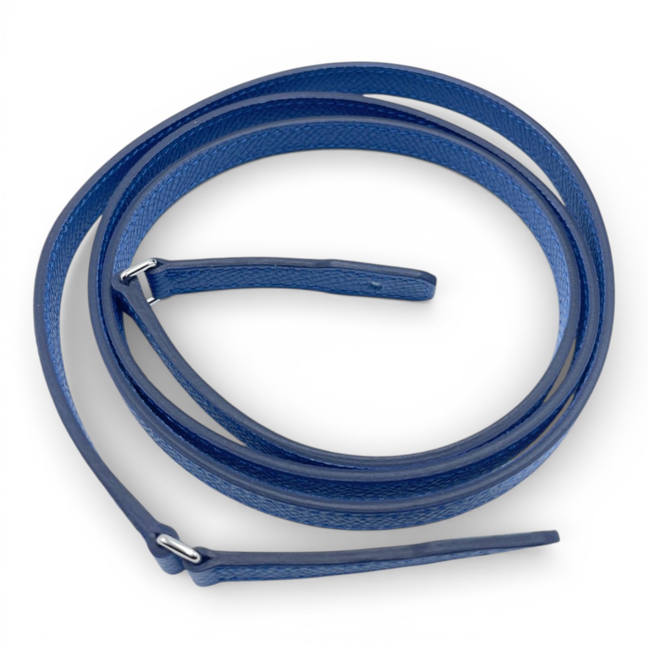 エルメス コンスタンストゥーゴー ブルータイ エプソン シルバー金具 K刻印