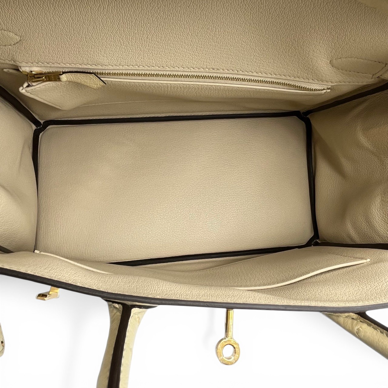 エルメス バーキン 30 パーシュマン オーストリッチ ゴールド金具 K刻印