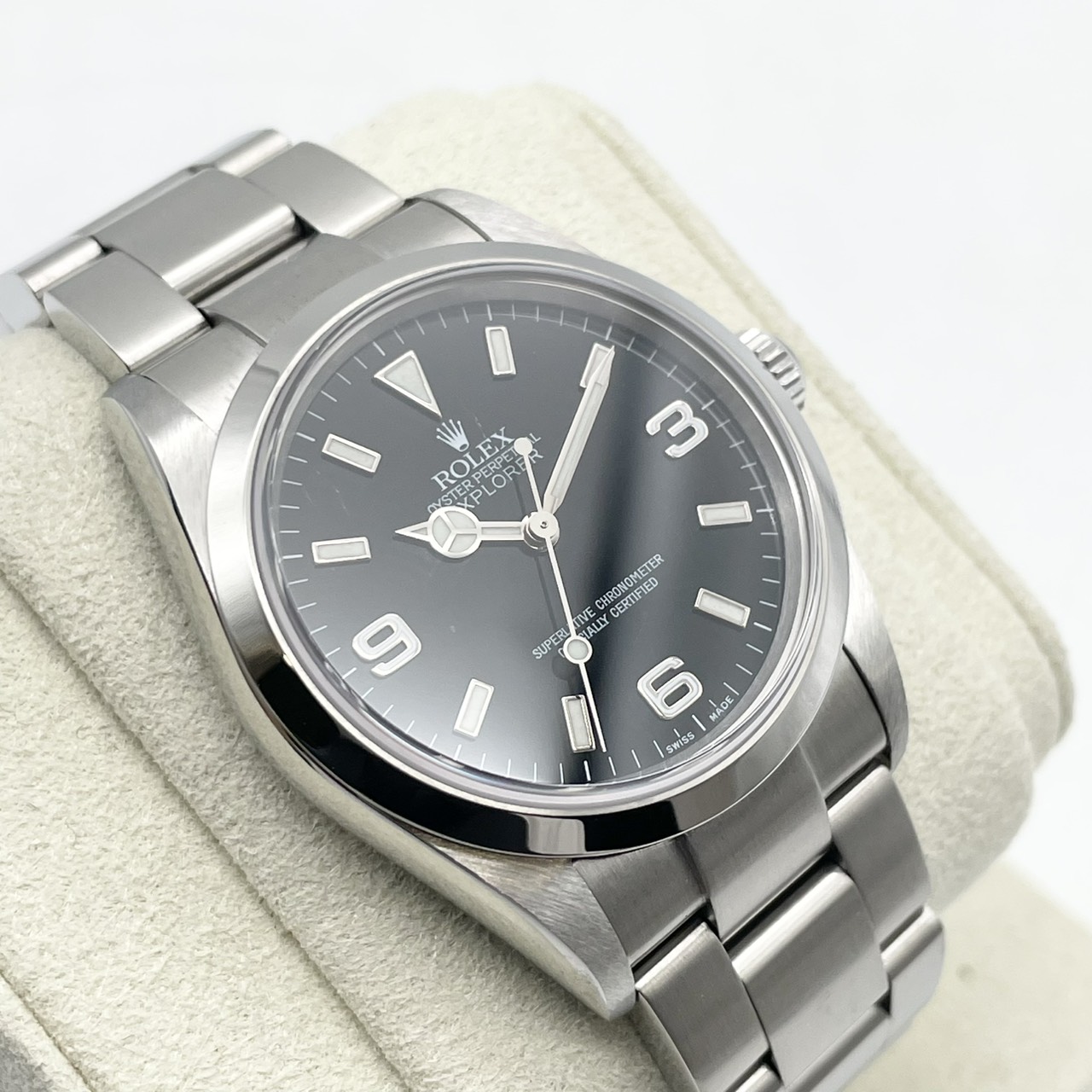 ロレックス エクスプローラー 114270 ブラック ステンレススチール 36mm