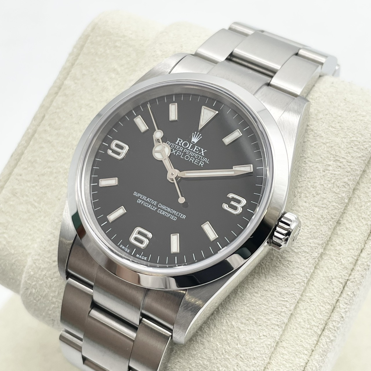 ロレックス エクスプローラー 114270 ブラック ステンレススチール 36mm
