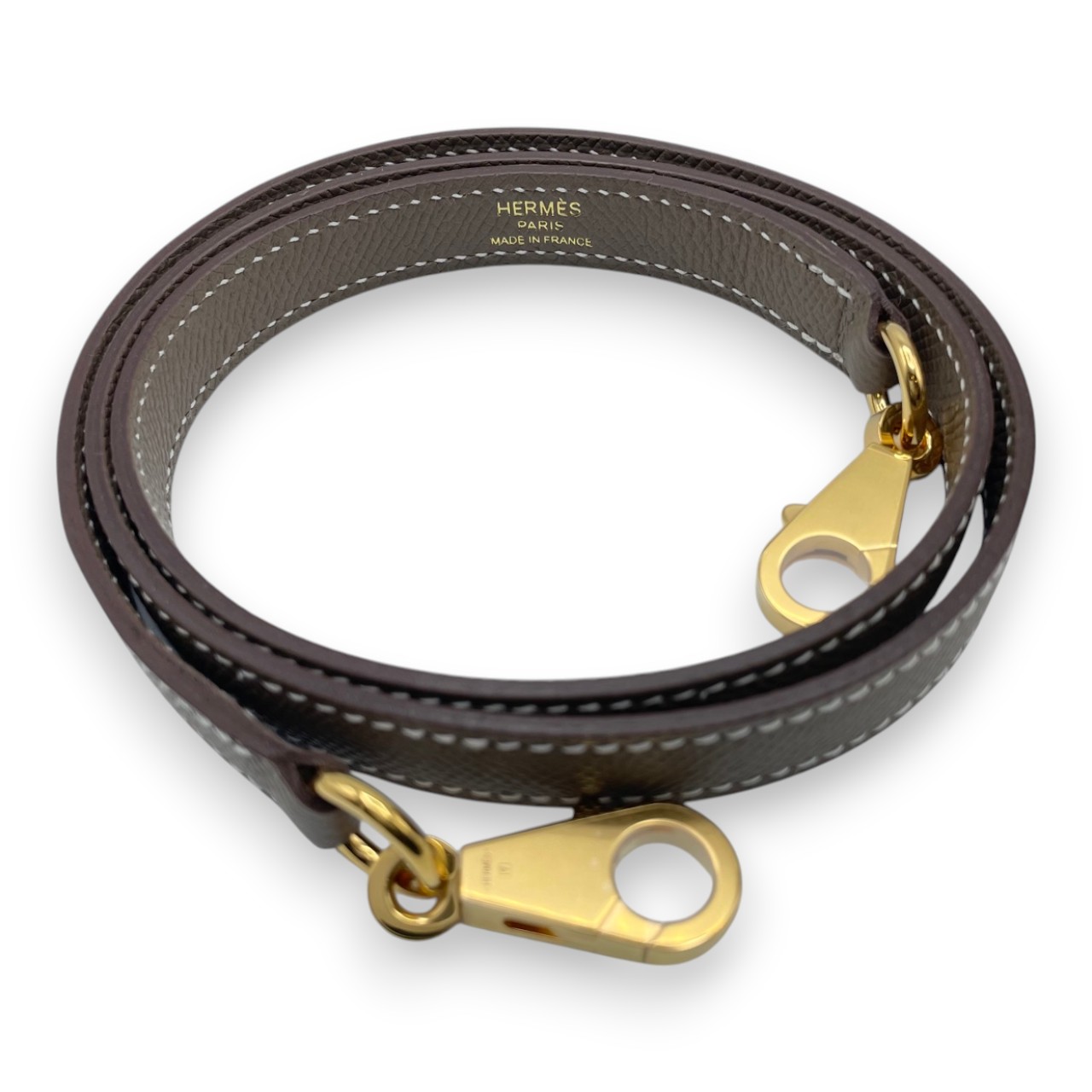エルメス ケリー 25 エトゥープ エプソン ゴールド金具 G刻印