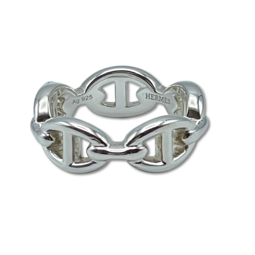 エルメス シェーヌ・ダンクル アンシェネリング 53 シルバー925