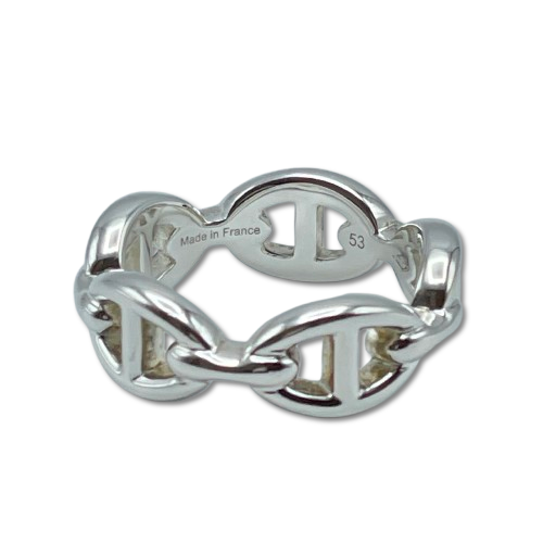 エルメス シェーヌ・ダンクル アンシェネリング 53 シルバー925