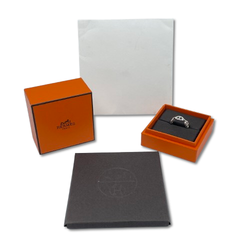 エルメス シェーヌ・ダンクル アンシェネリング 53 シルバー925