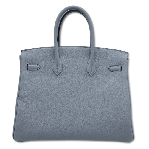 エルメス バーキン 35 グリパンタン トゴ シルバー金具 K刻印