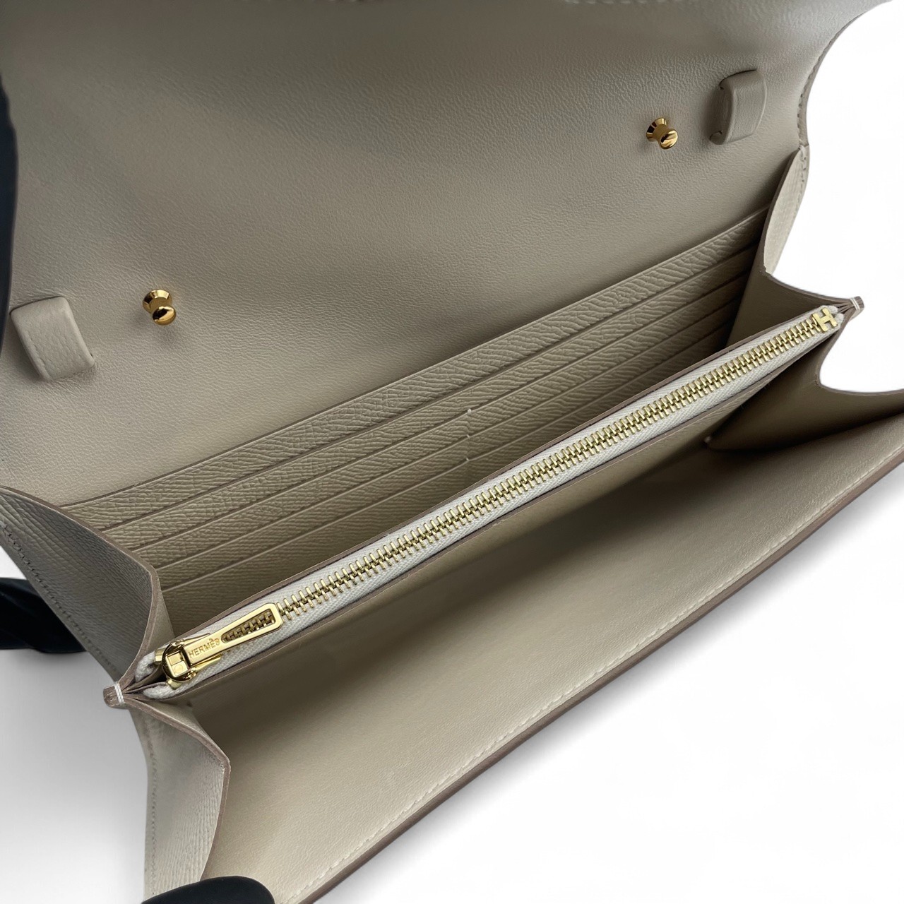 エルメス コンスタンスロングトゥーゴー ナタ エプソン ゴールド金具 K刻印