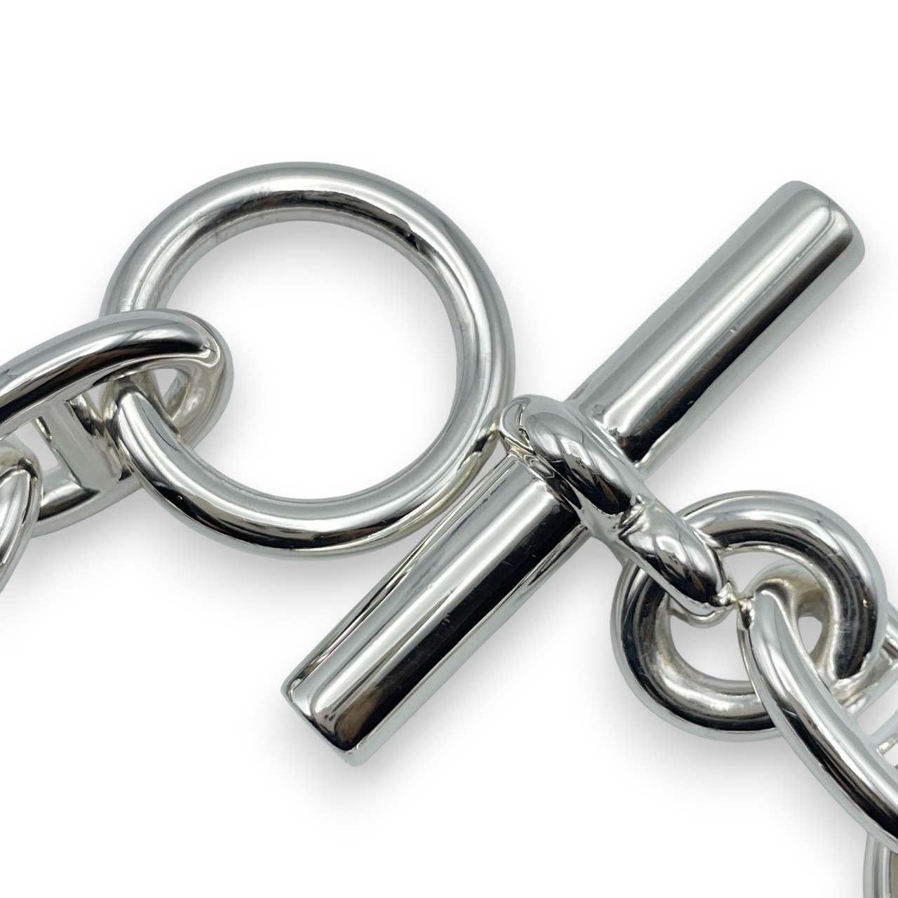 エルメス シェーヌ・ダンクル ブレスレット MM シルバー925 14コマ