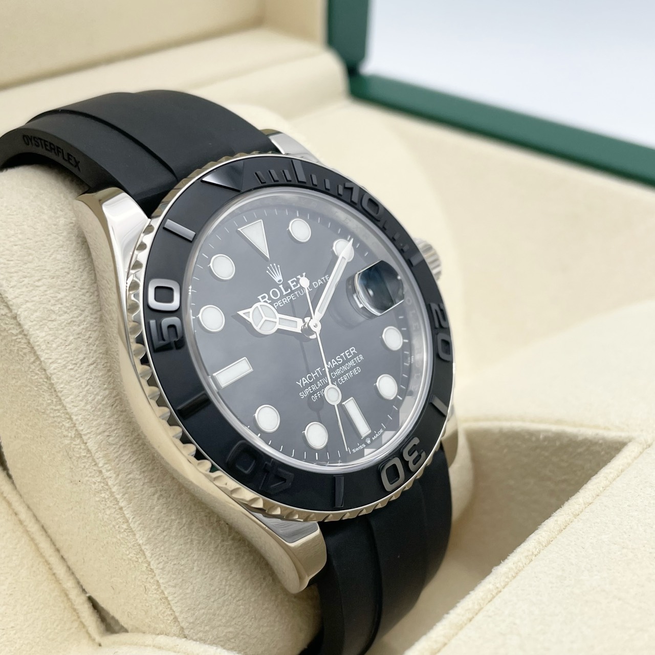 ロレックス ヨットマスター 226659 ブラック ホワイトゴールド 42mm