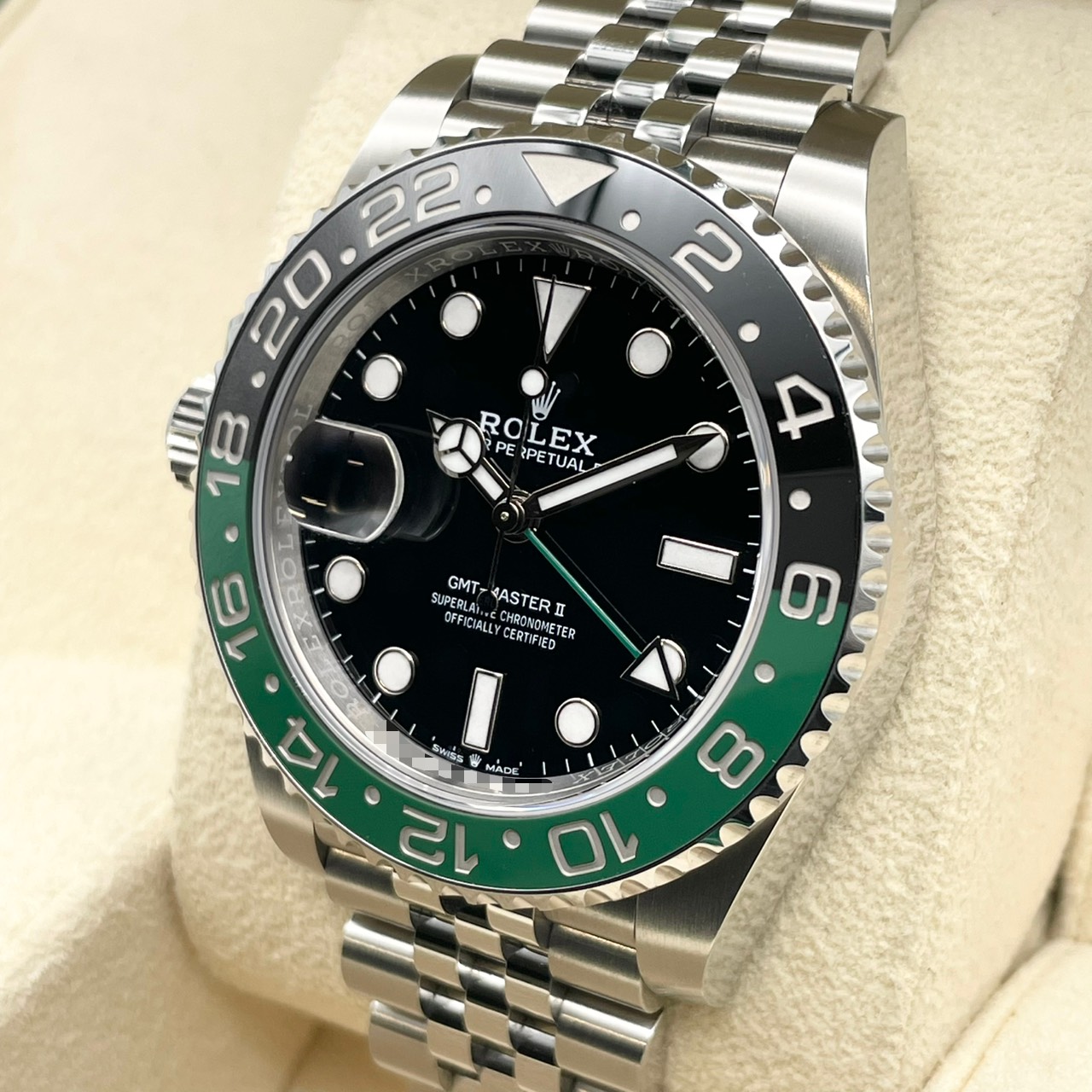ロレックス GMTマスターII 126720VTNR ブラック ジュビリーブレス 40mm