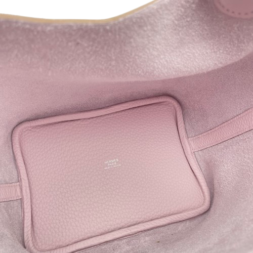 エルメス ピコタンロック PM モーヴペール トリヨンクレマンス シルバー金具 W刻印