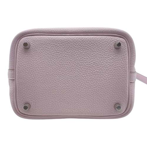 エルメス ピコタンロック PM モーヴペール トリヨンクレマンス シルバー金具 W刻印