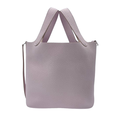 エルメス ピコタンロック PM モーヴペール トリヨンクレマンス シルバー金具 W刻印