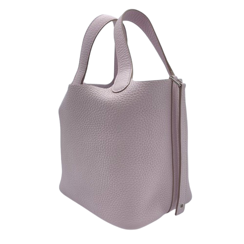 エルメス ピコタンロック PM モーヴペール トリヨンクレマンス シルバー金具 W刻印