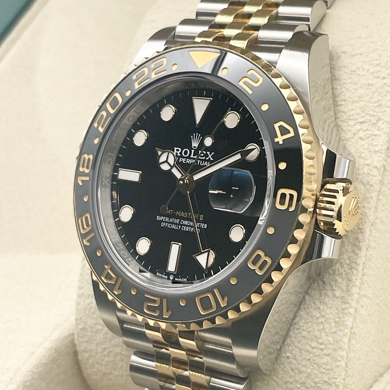 ロレックス GMTマスターII 126713GRNR ジュビリーブレス 40mm