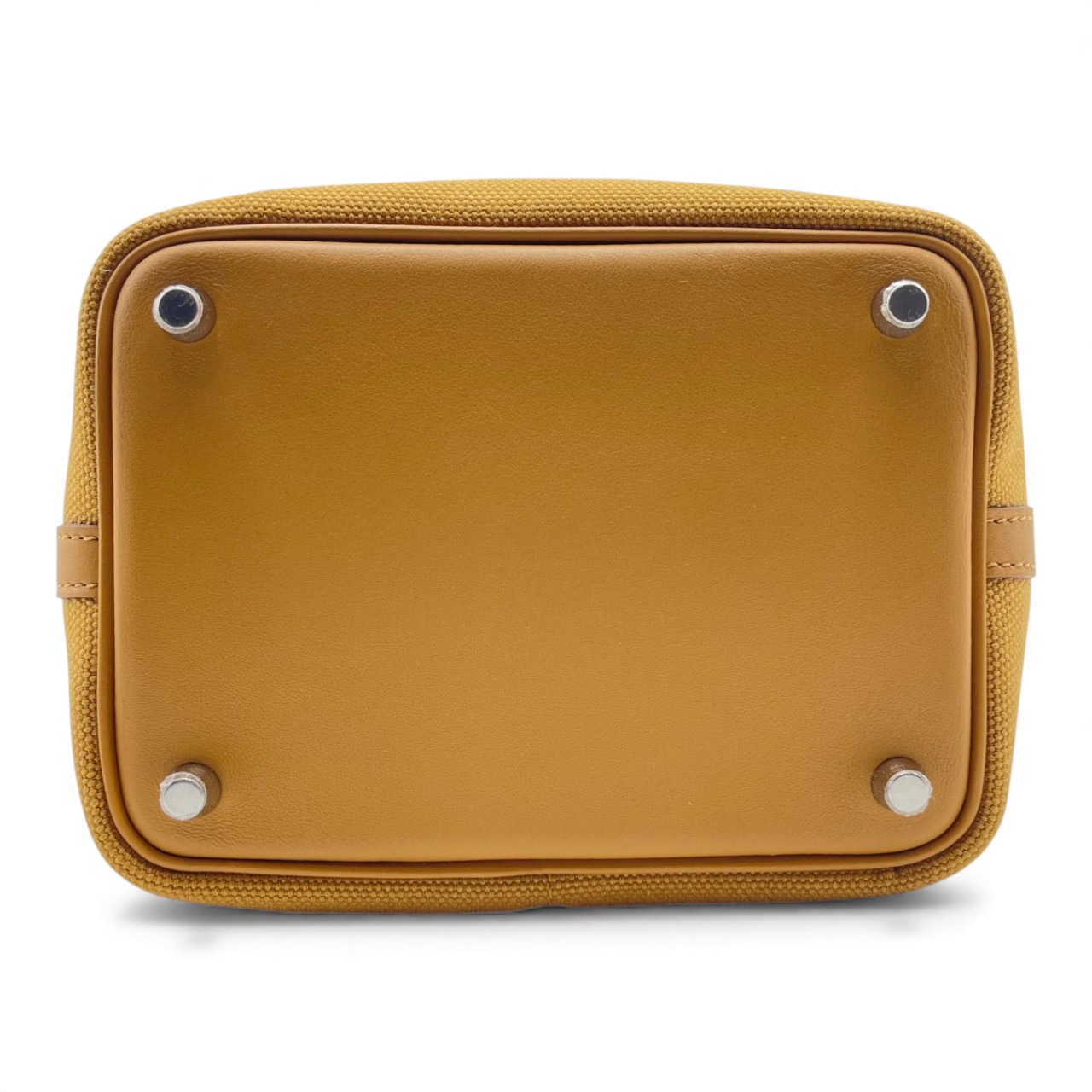 エルメス ピコタンロック カーゴ PM セサミ トワルゴエラン/スイフト シルバー金具 Z刻印