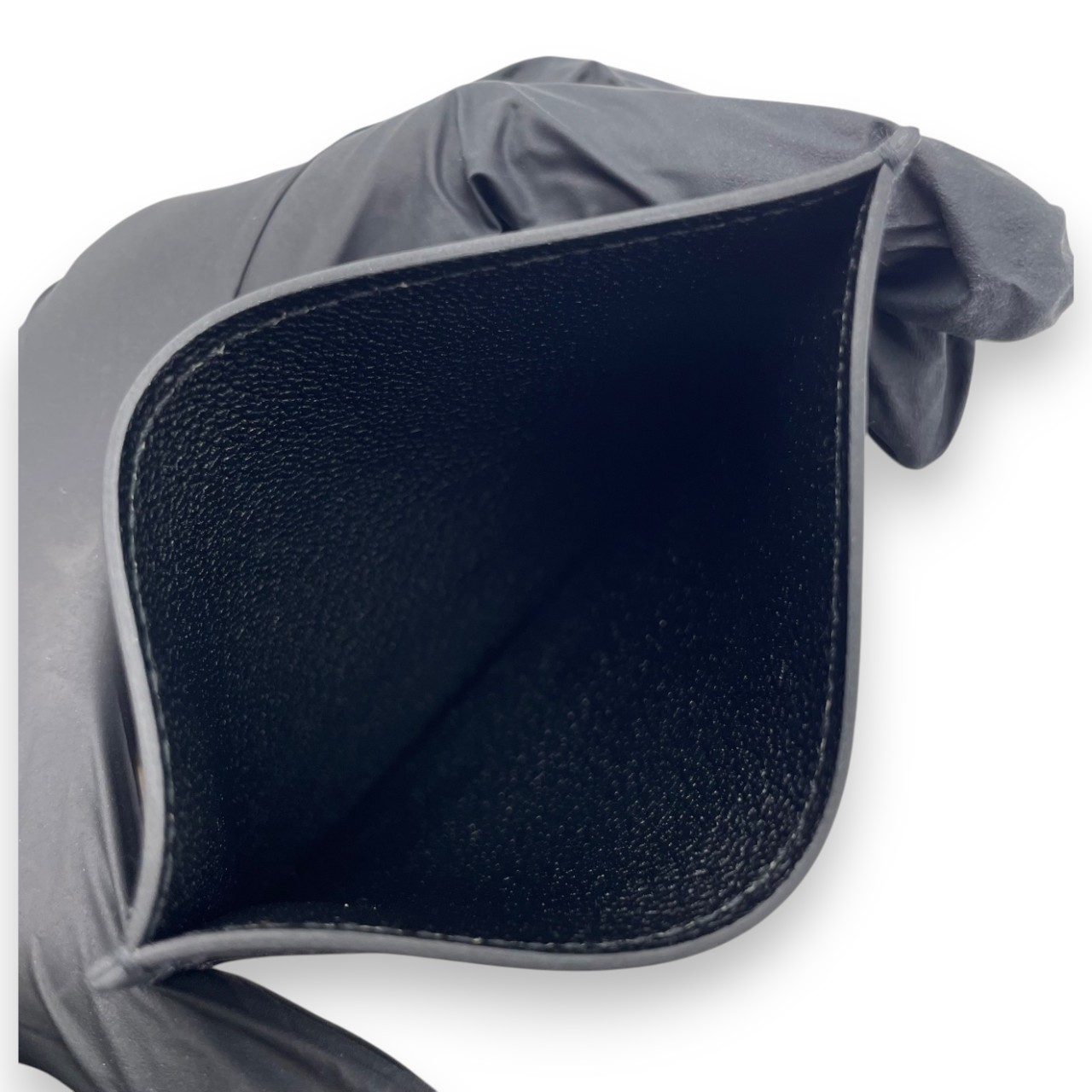 エルメス カードケース Hセリエ ノワール エヴァーグレイン W刻印