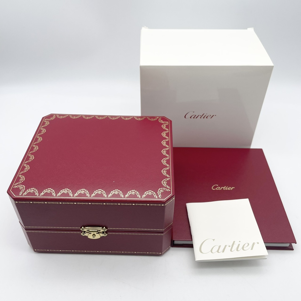 カルティエ タンクフランセーズSM ピンクシェル W51028Q3 ステンレススチール クォーツ