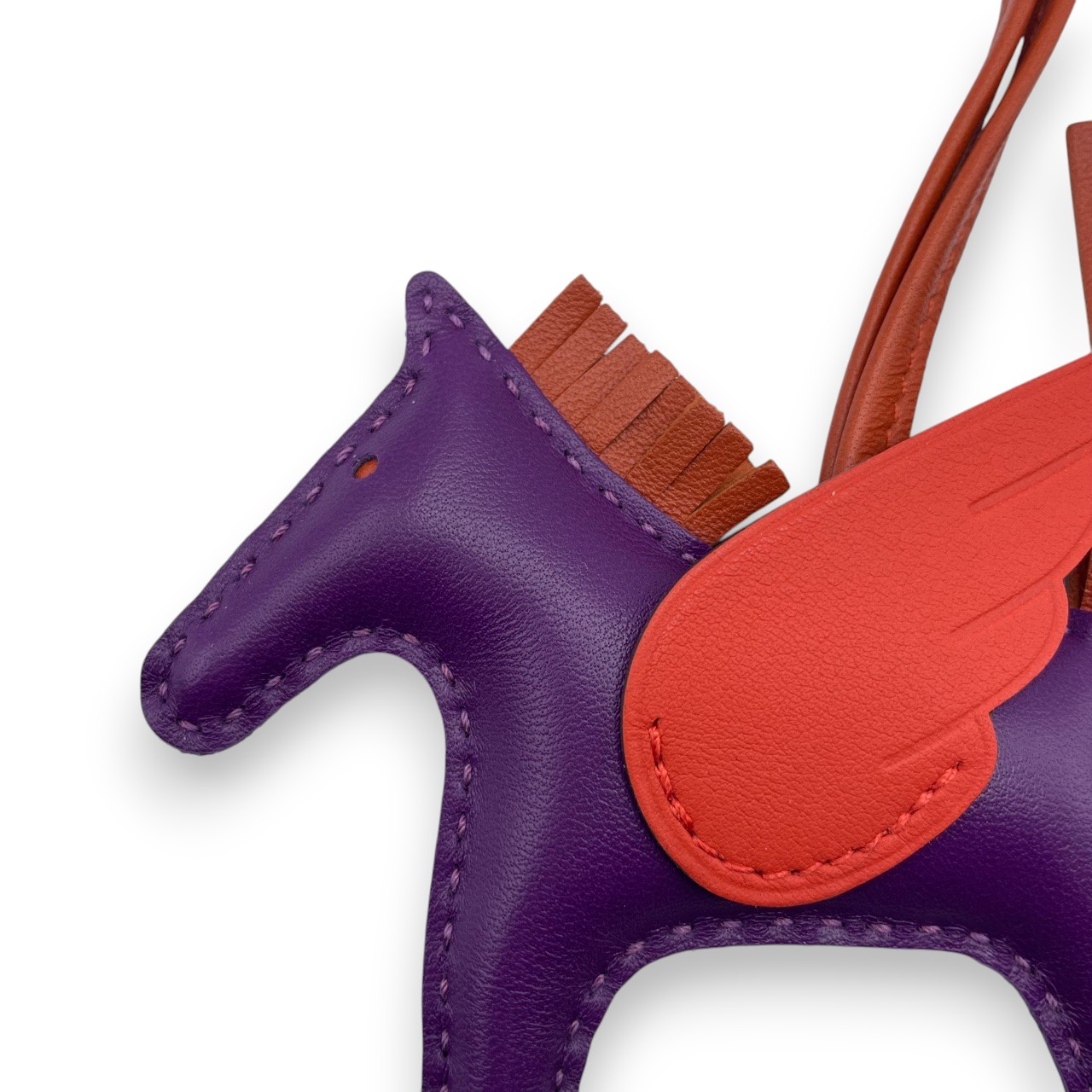 エルメス ペガサスチャーム PM バイオレット/カーネリアン/カプシーヌ