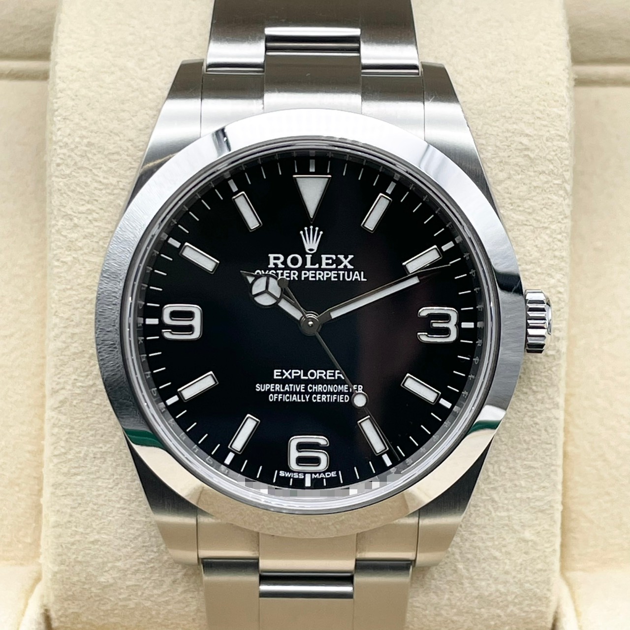 【廃番モデル！】 ロレックス エクスプローラー 214270 ブラック ステンレススチール 39mm
