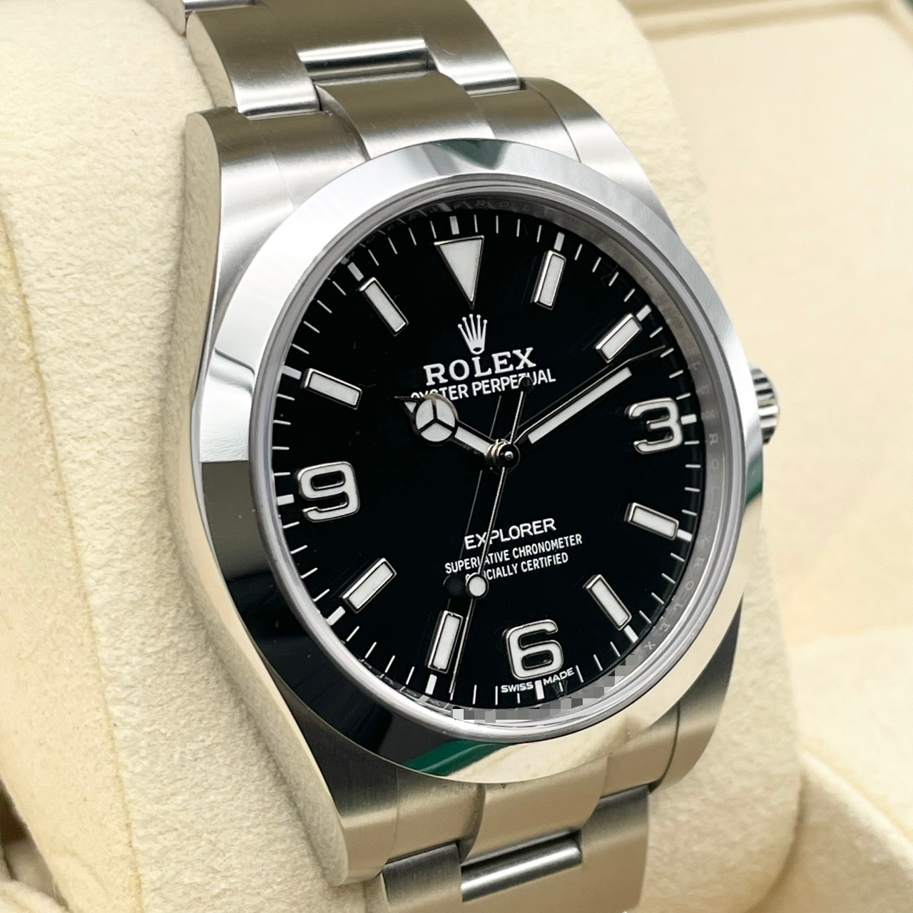 【廃番モデル！】 ロレックス エクスプローラー 214270 ブラック ステンレススチール 39mm