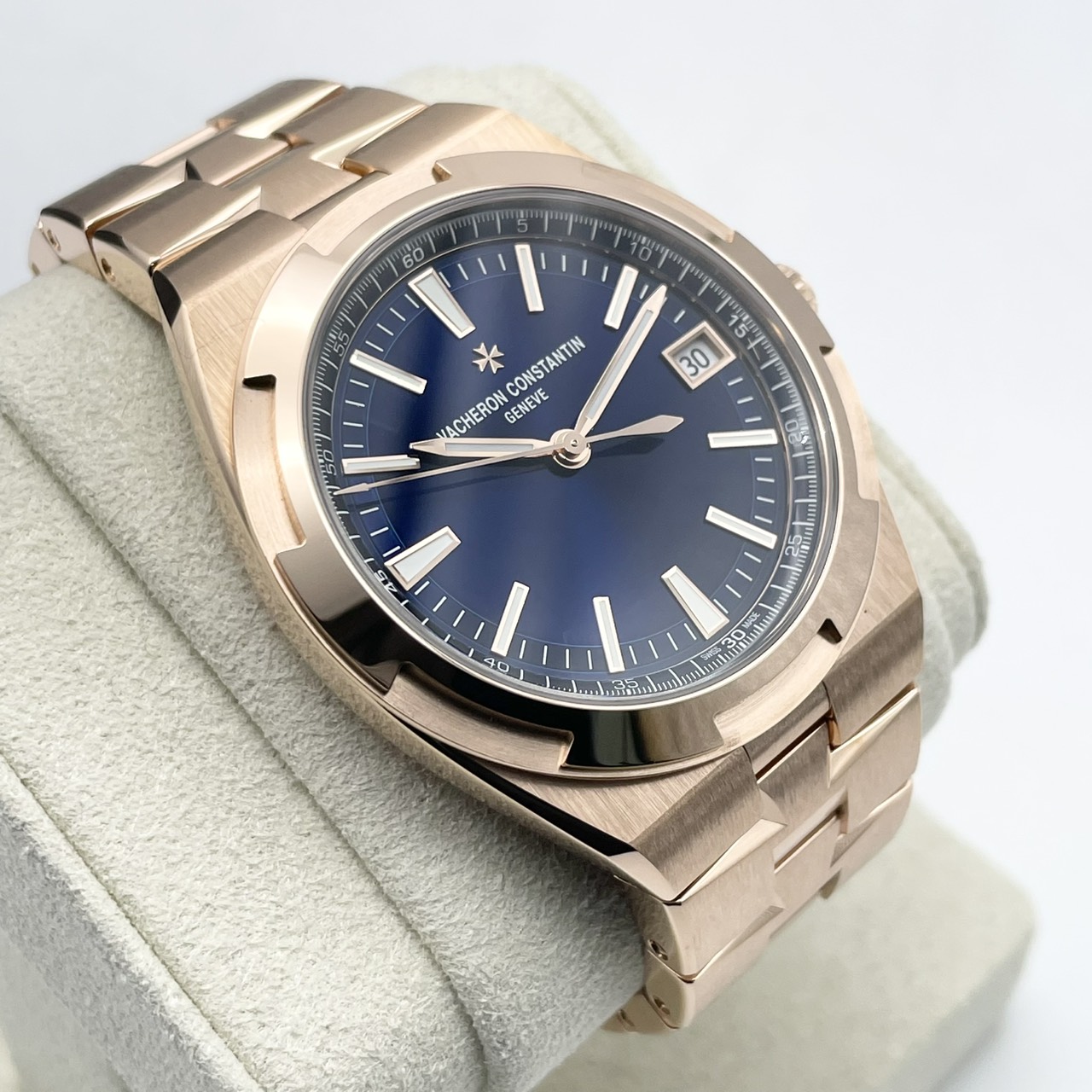 ヴァシュロンコンスタンタン オーヴァーシーズ 4520V/210R-B705 ブルー ピンクゴールド 41mm