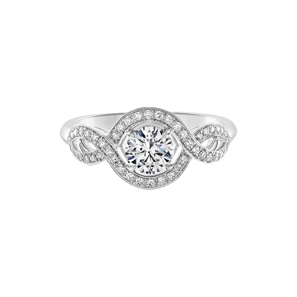 ハリーウィンストン リリークラスター エンゲージメントリング