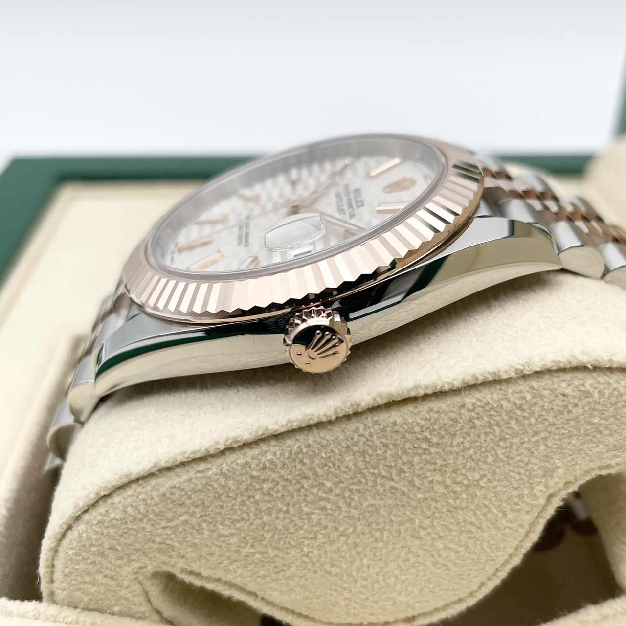 ロレックス 126331 デイトジャスト コマ 純正 駒 ベルト 付属品 中古)ROLEX ロレックス デイトジャスト 41 126331 チョコレート