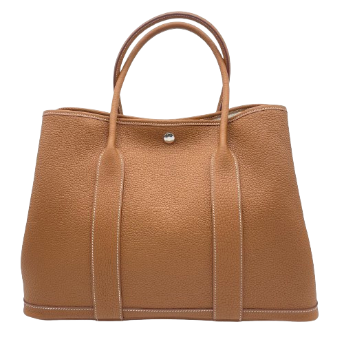 エルメス ガーデンパーティー PM ゴールド ネゴンダ シルバー金具 W刻印