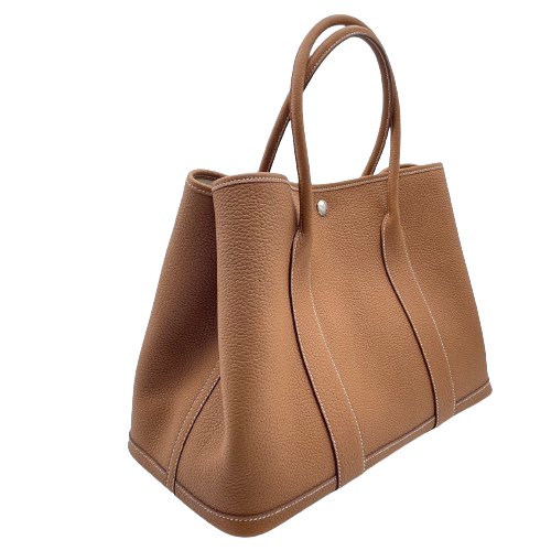 エルメス ガーデンパーティー PM ゴールド ネゴンダ シルバー金具 W刻印