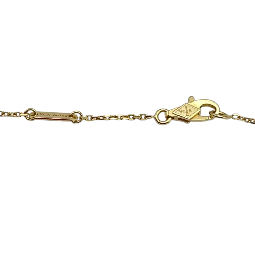 ヴァンクリーフ＆アーペル アルハンブラ ネックレス VCARF69100 スウィート イエローゴールド