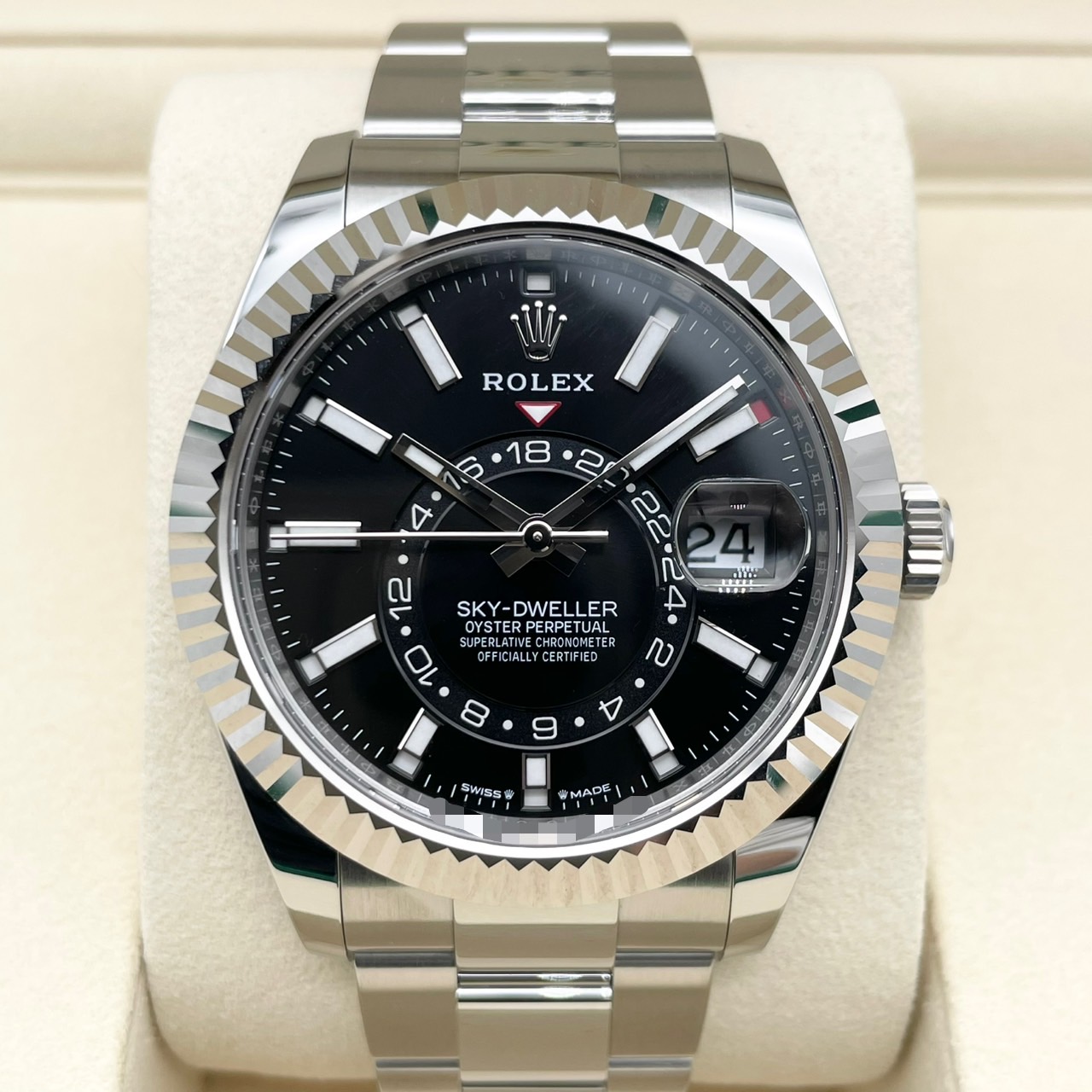 ロレックス スカイドゥエラー 336934 ブラック 42mm