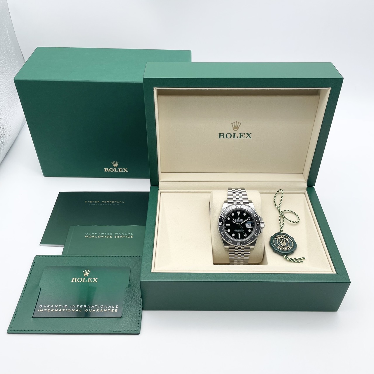 ロレックス GMTマスターII 126710GRNR ブラック ジュビリー