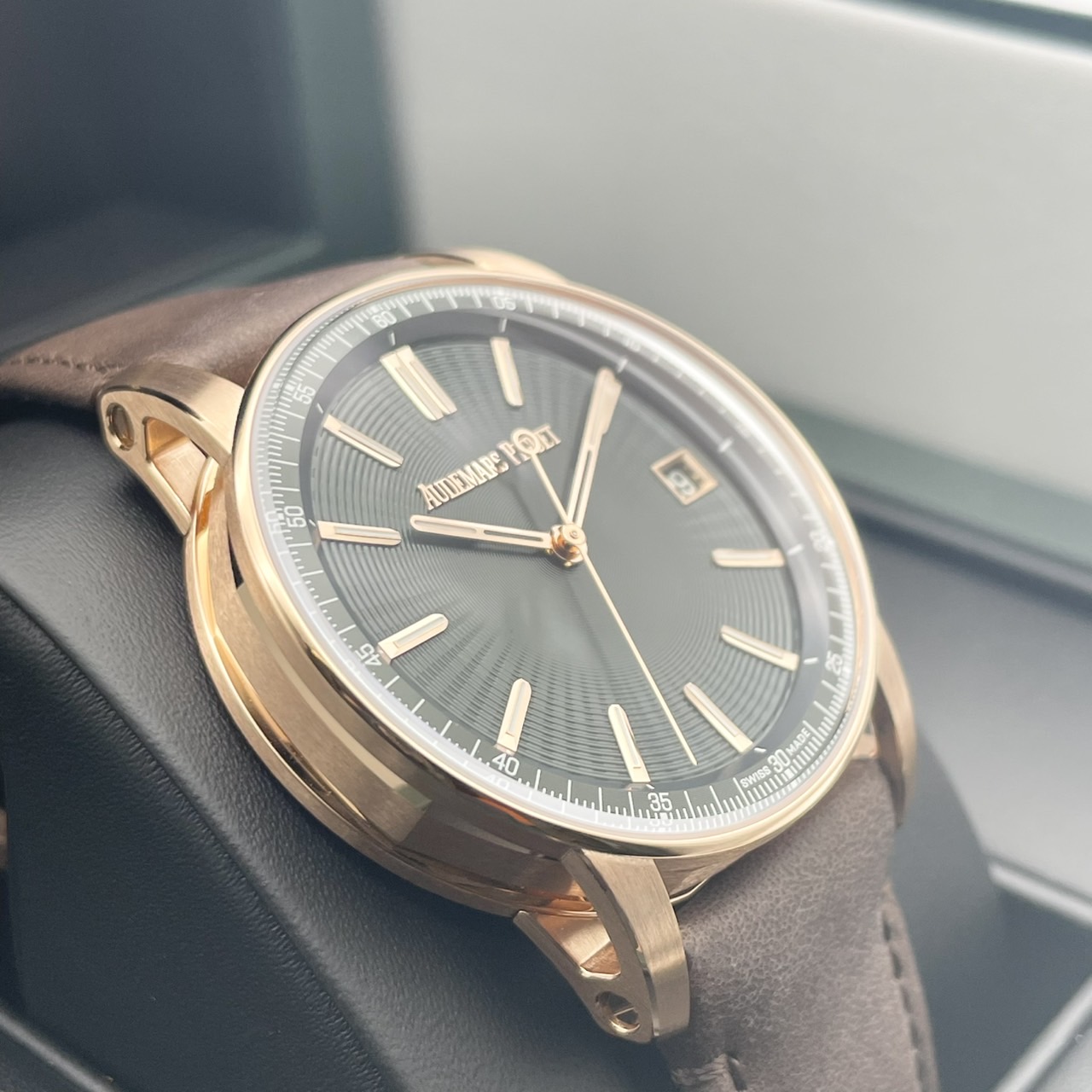 【定価5,115,000円】オーデマピゲ CODE11.59 15210OR.OO.A056KB.01 ピンクゴールド グリーン 41mm 純正革ベルト付き