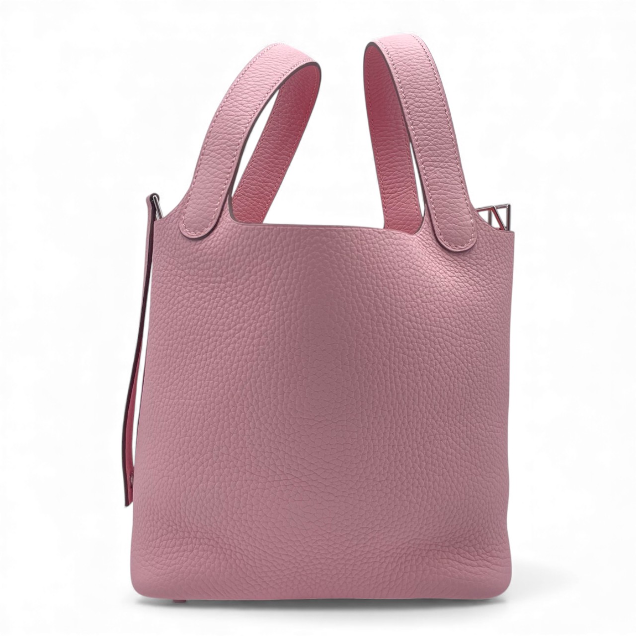 エルメス ピコタンロック PM ローズサクラ トリヨンクレマンス シルバー金具 K刻印