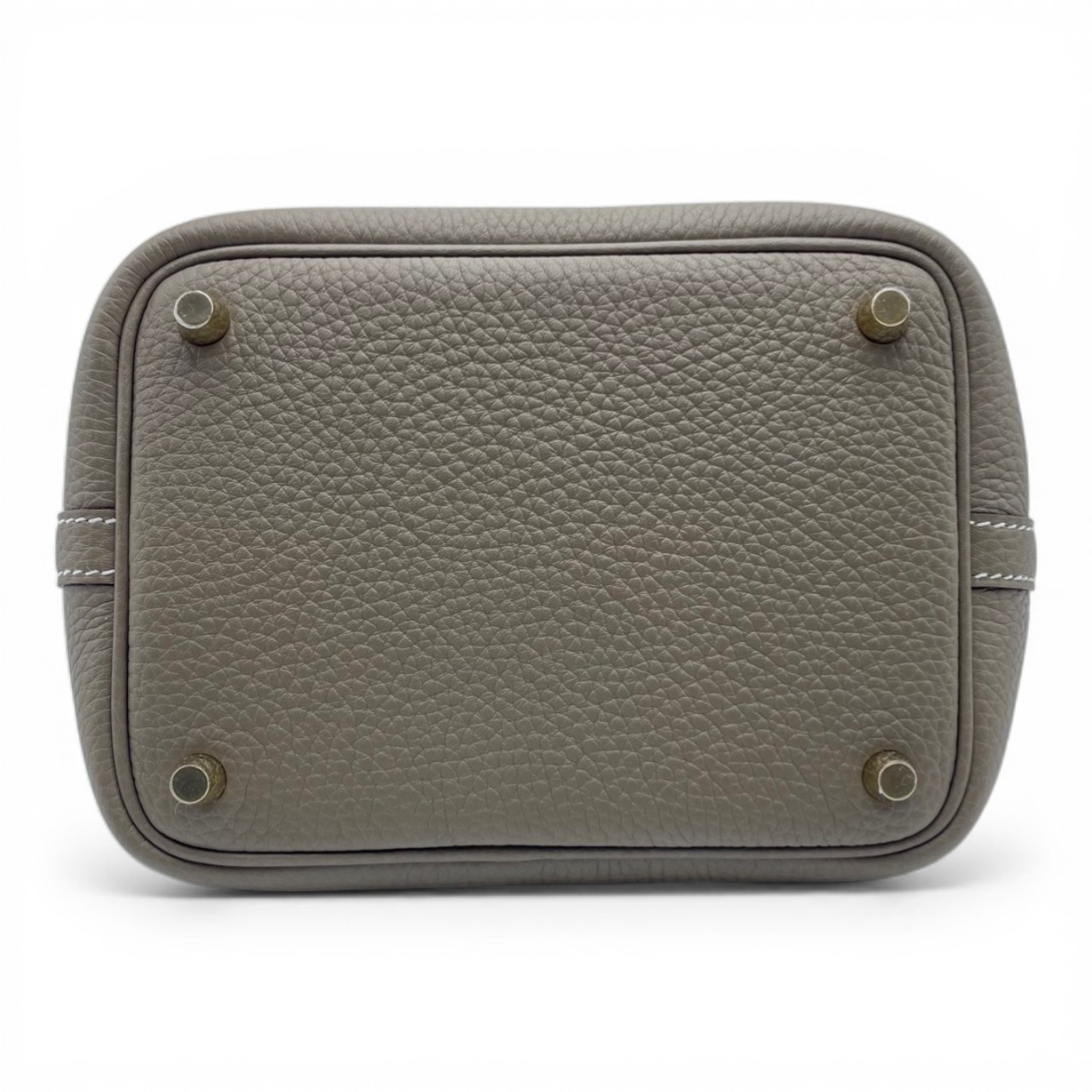 エルメス ピコタンロック PM エトゥープ トリヨンクレマンス ゴールド金具 K刻印