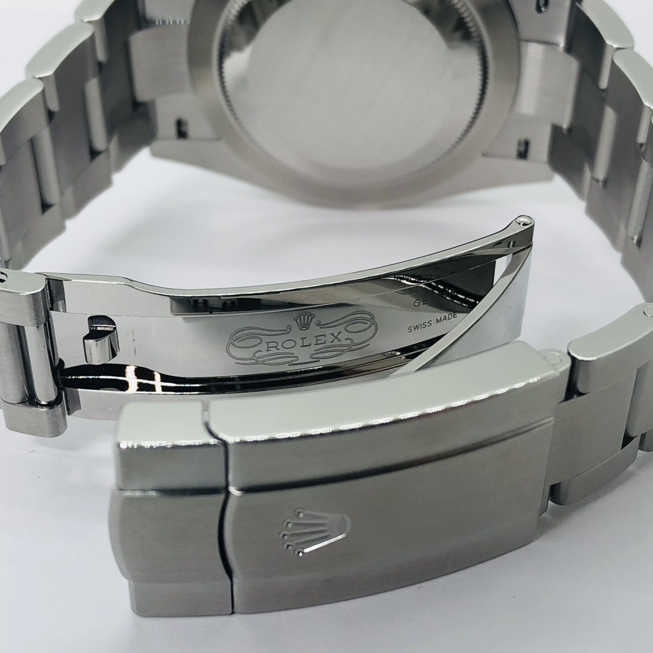 ロレックス オイスターパーペチュアル 124300 オイスターブレスレット グリーン 41mm