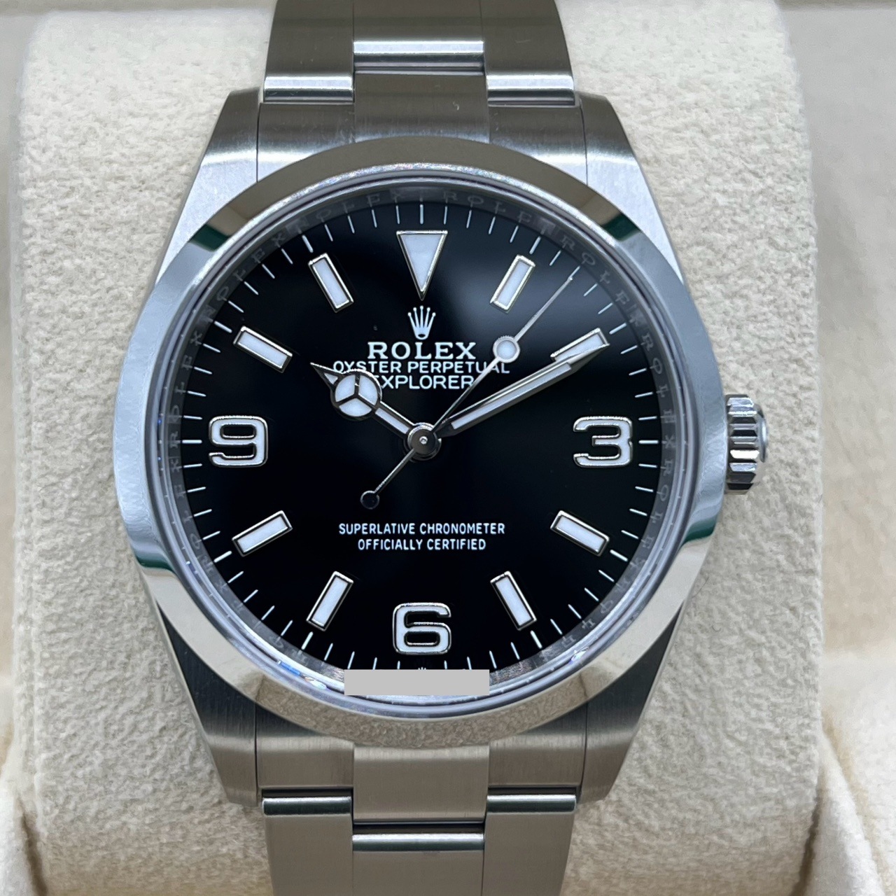 ロレックス エクスプローラーI 124270 ブラック 36mm