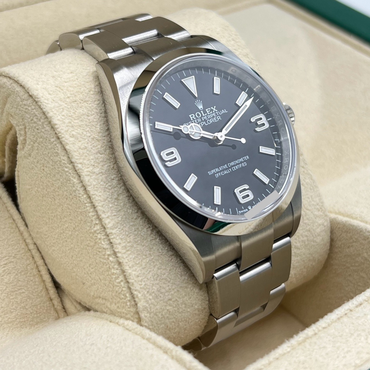 ロレックス エクスプローラーI 124270 ブラック 36mm