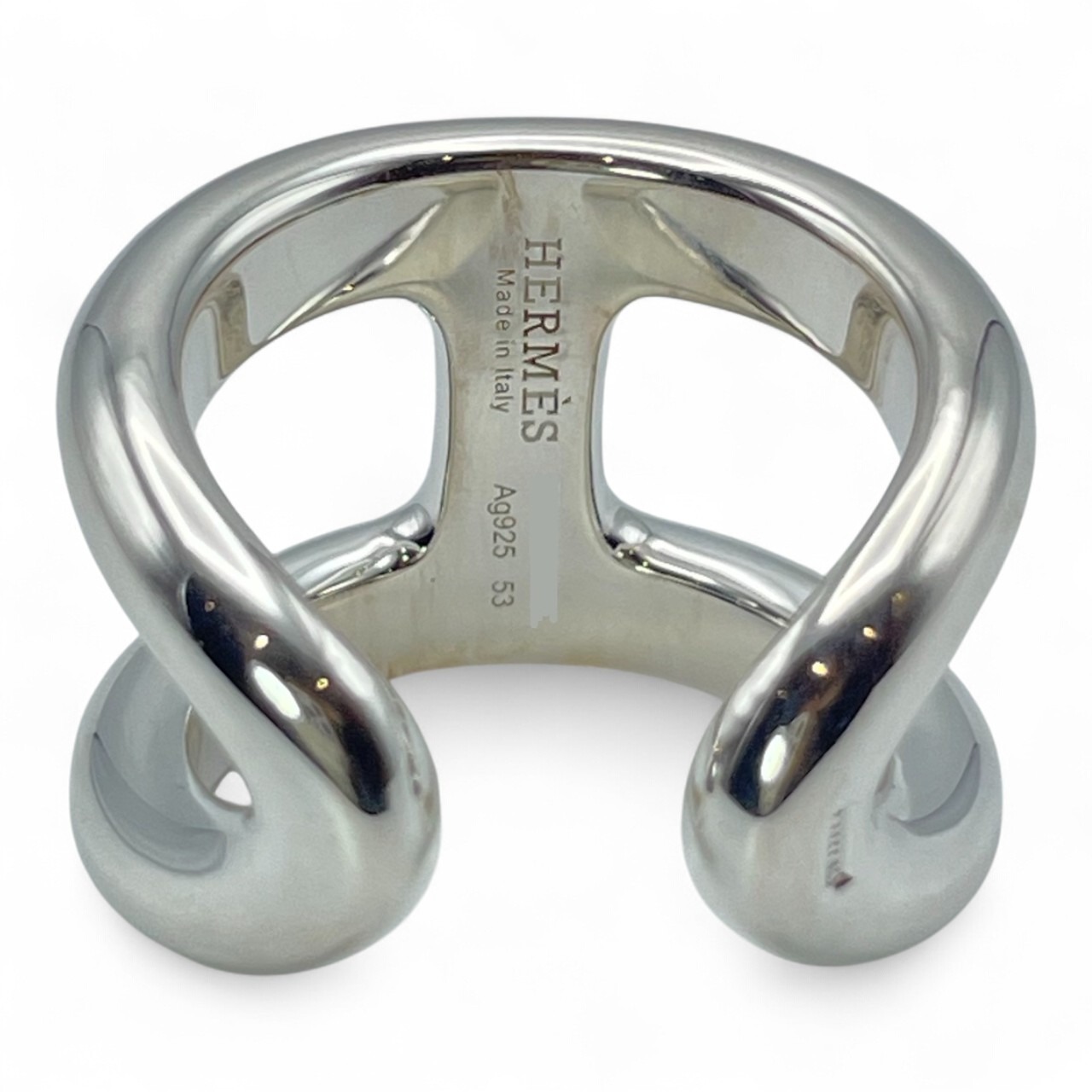 エルメス オスモズ リング GM 53(13号) シルバー925