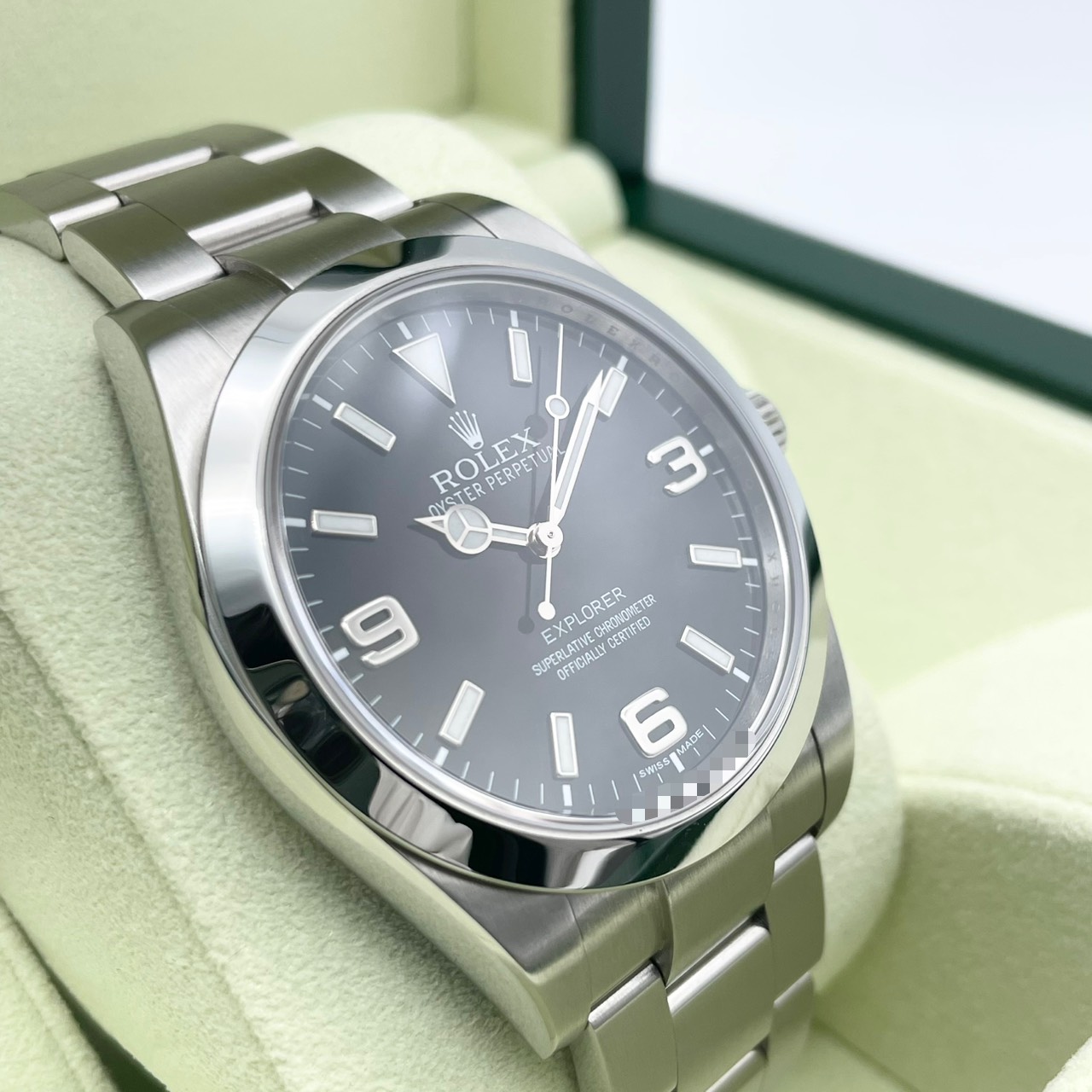 ロレックス エクスプローラー 214270 ブラック ステンレススチール 39mm