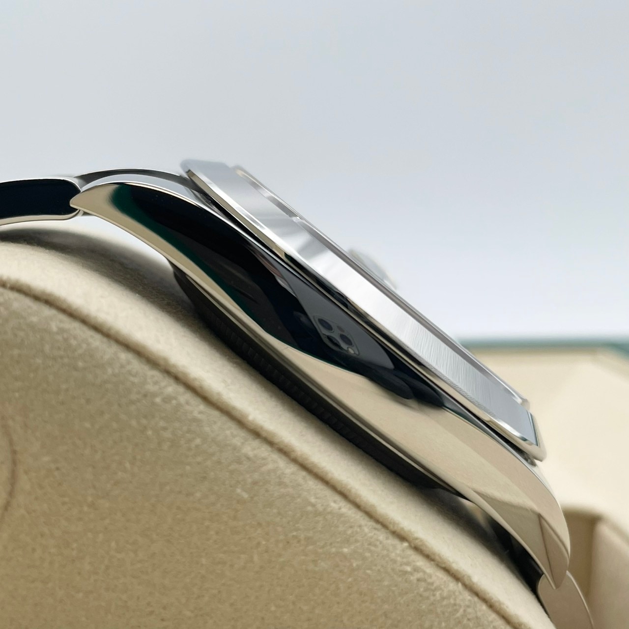 【25年12月ギャラ！】ロレックス デイトジャスト 126300 ミントグリーン オイスターブレスレット 41mm