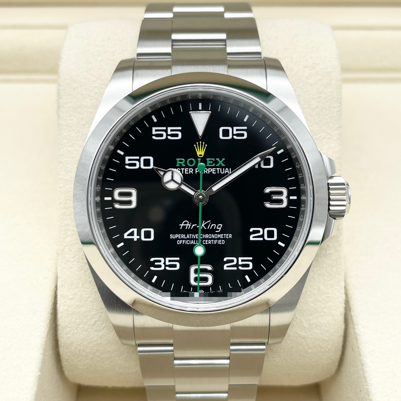 ロレックス エアキング 126900 ブラック 40mm