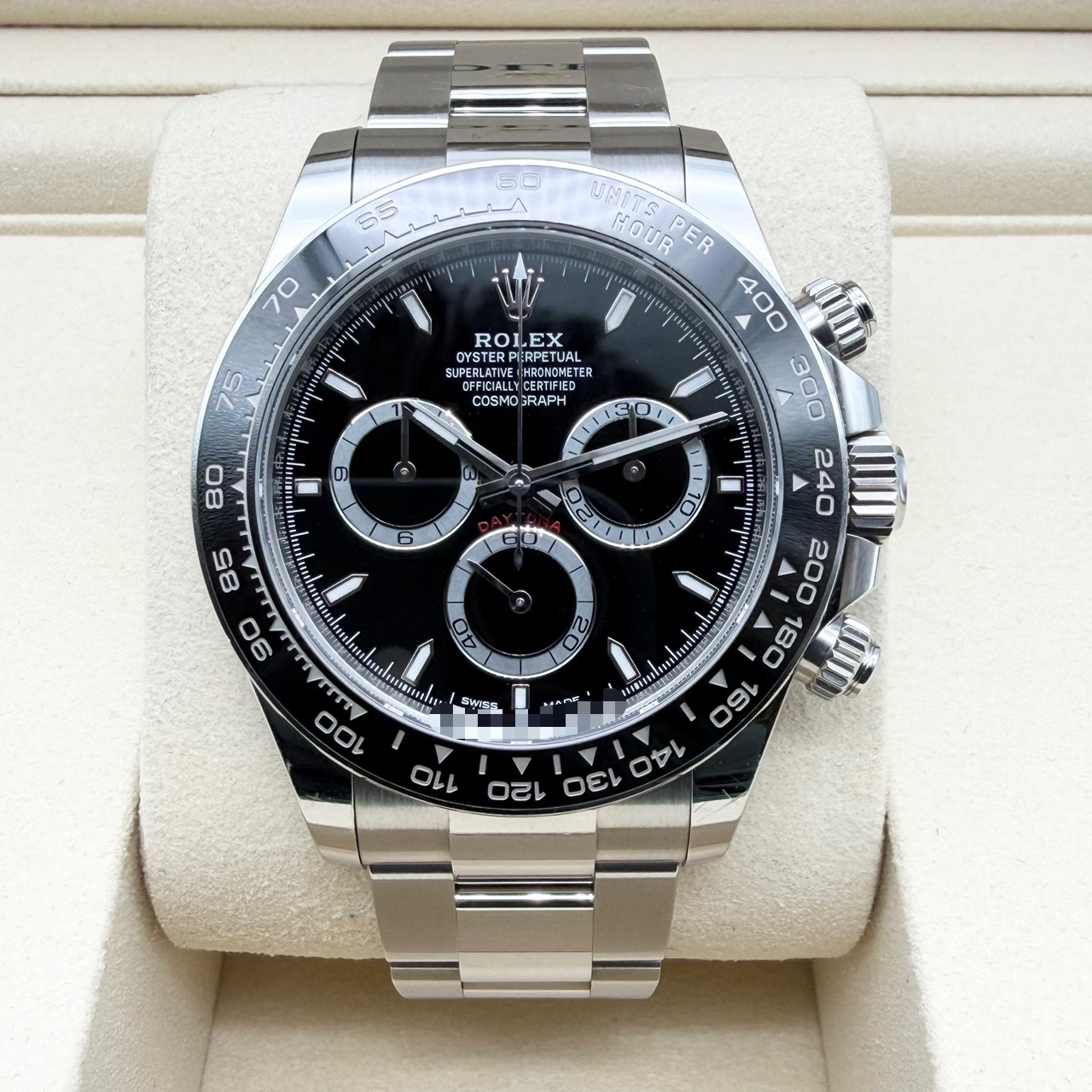 ロレックス デイトナ 126500LN ブラック ステンレススチール オイスターブレス 40mm