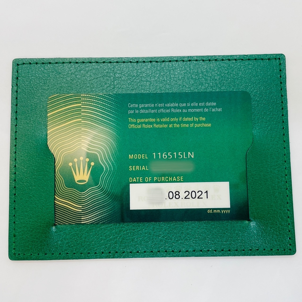 ロレックス デイトナ 116515LN ブラックラバーベルト ブラック&ピンク