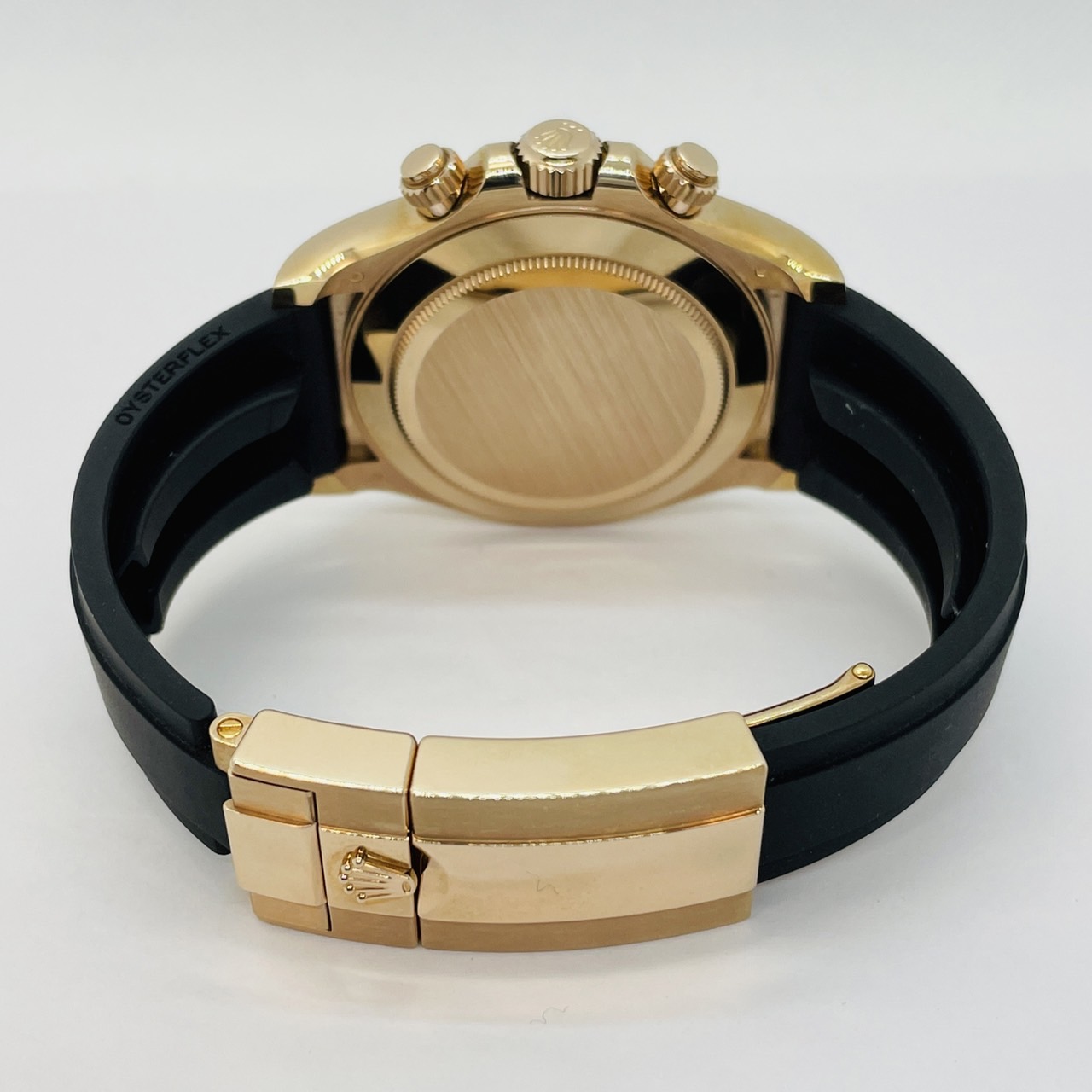 ロレックス デイトナ 116515LN ブラックラバーベルト ブラック&ピンク