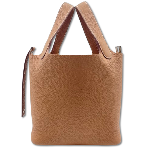 エルメス ピコタンロック PM ゴールド トリヨンクレマンス シルバー金具 W刻印