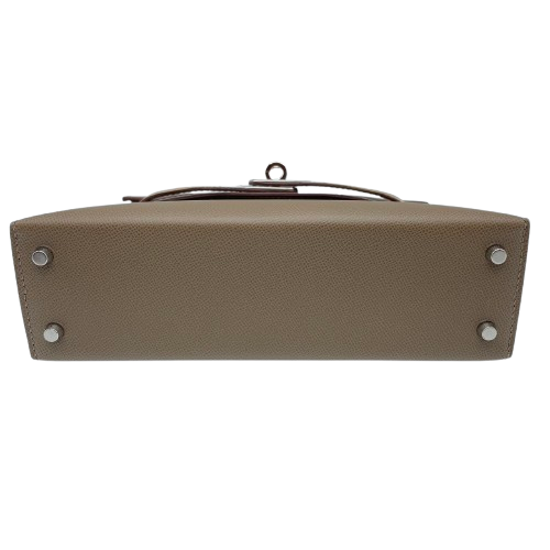 エルメス ミニケリー2 タッチ エトゥープ/ベージュサブレ ヴォーマダム