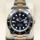 ロレックス シードゥエラー 126603 ブラック ステンレススチール イエローゴールド 43mm