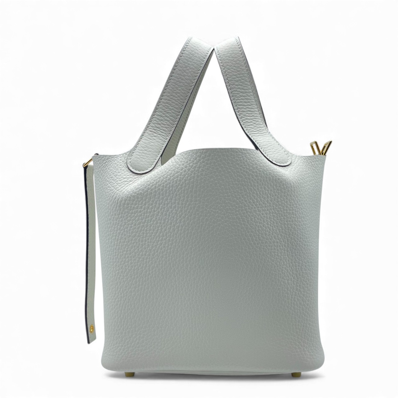 エルメス ピコタンロック PM ニューホワイト トリヨンクレマンス ゴールド金具 W刻印