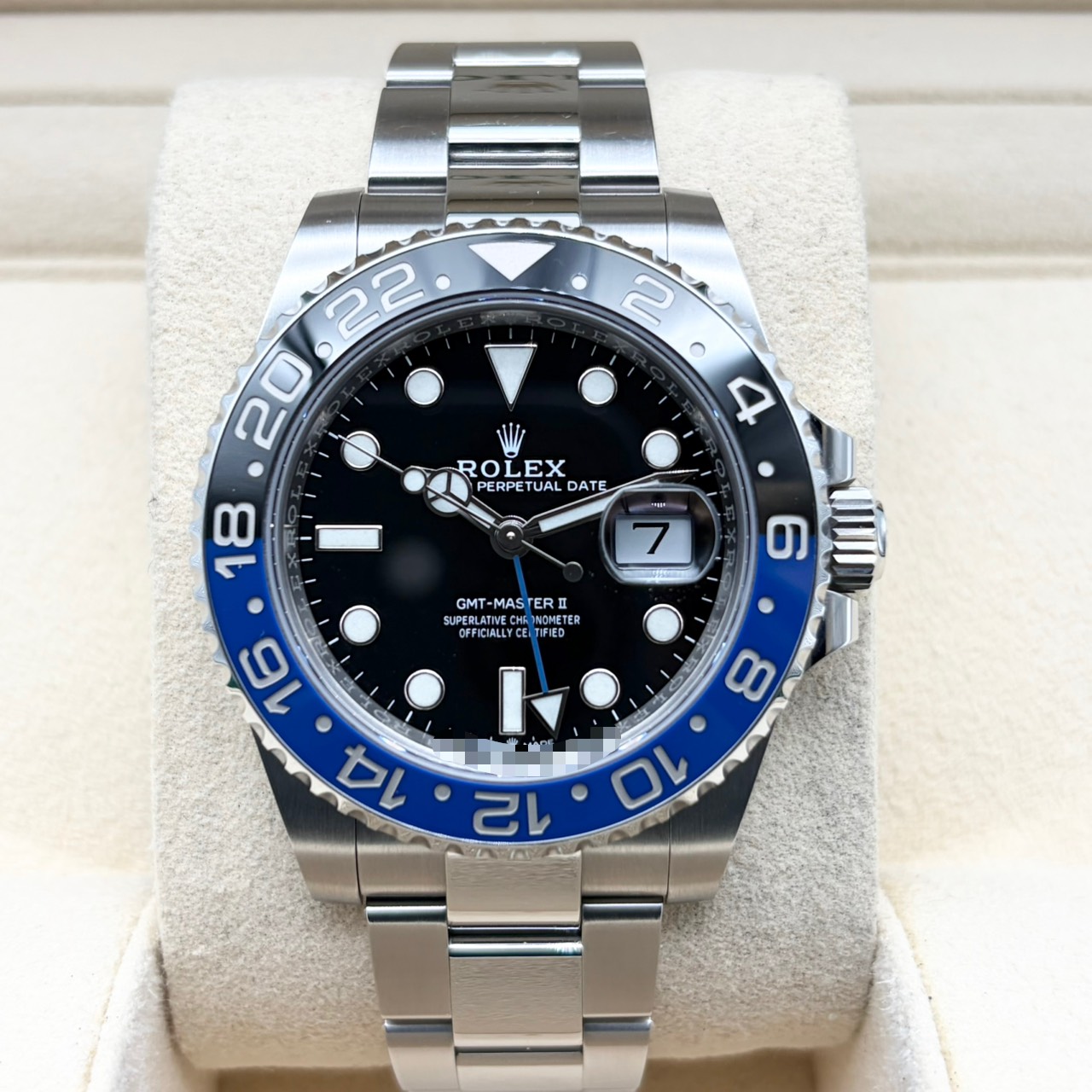 ロレックス GMTマスターII 126710BLNR バットマン オイスターブレス 40mm